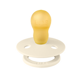 BIBS - Suzeta Colour Latex, tetina rotunda, 18+ luni, ambalaj premium-Ivory