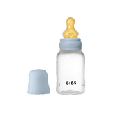 Biberon anticolici, 150ml, tetină latex flux lent, Baby Blue, BIBS