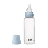 Biberon anticolici, 270ml, tetină silicon flux mediu, Baby Blue, BIBS