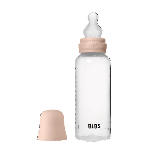 Biberon anticolici, 270ml, tetină silicon flux mediu, Blush, BIBS