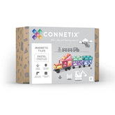 Set de construcție magnetic, 50 piese, Pastel Transport, CONNETIX