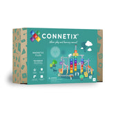 Set de construcție magnetic, 92 piese, Rainbow Ball Run, CONNETIX