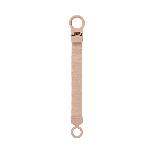 BIBS - Lantisor clip Loop pentru suzeta, Blush