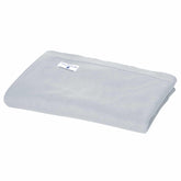 Păturică bebe, tricotată din bumbac organic, 70x100cm, gri model norișor, Nordic Coast Company