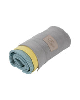 Păturică bebe, tricotată din bambus, 75x90cm, multicoloră rainbow, Effiki