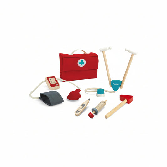 Set doctor de jucărie, lemn, Plan Toys