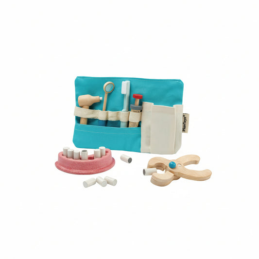 Set doctor stomatolog de jucărie, lemn, Plan Toys