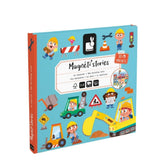 Joc educativ magnetic, Magneti'stories, Șantier, Janod