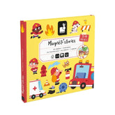 Joc educativ magnetic, Magneti'stories, Pompieri, Janod