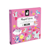 Joc educativ magnetic, Magneti'stories, Unicorni, Janod
