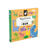 Joc educativ magnetic, Magneti'stories, Dinozauri, Janod