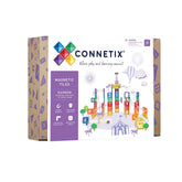 Set de construcție magnetic, 134 piese, Super Ball Run, CONNETIX