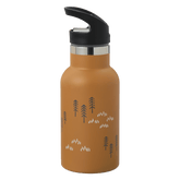 Sticlă termos pentru copii, oțel inoxidabil, 350ml, galben, Pădure, Fresk