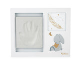 Kit amprentă bebe, Ramă foto pentru mulaj mânuță sau picioruș, Kaloo