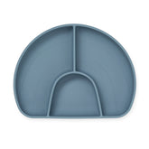 Farfurie compartimentată, silicon, albastră, Cam Cam Copenhagen
