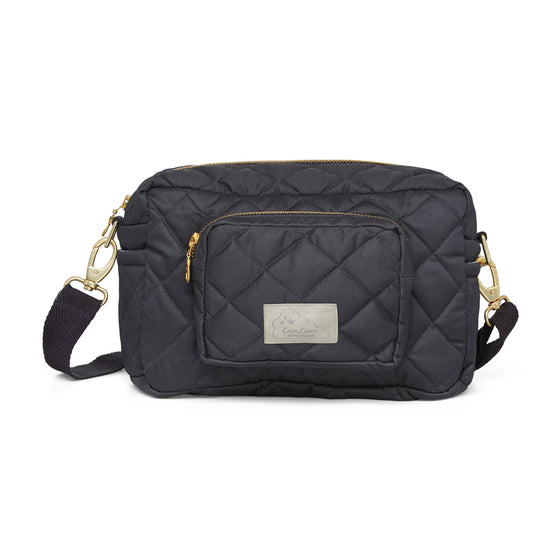 Geantă maternitate mică cu agățători pentru cărucior, Neagră, Cam Cam Copenhagen