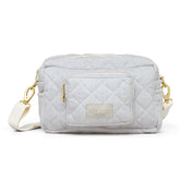 Geantă maternitate mică cu agățători pentru cărucior, Classic Stripes Blue, Cam Cam Copenhagen