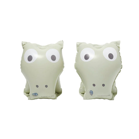 Aripioare înot copii, gonflabile, Crocodil verde, SUNNYLiFE