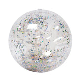 Minge de plajă pentru copii, gonflabilă, 35 cm, Cotton Candy Glitter, SUNNYLiFE