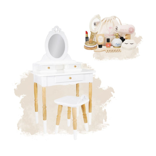 Set jucării, Măsuță de machiaj și Trusă cu machiaje