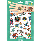 Tatuaje temporare pentru copii, Supereroi, Djeco