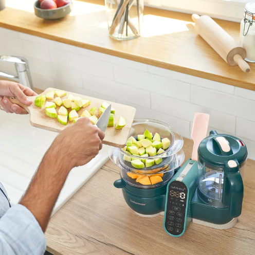 Babymoov - Robot multifunctional Nutribaby + 6 in 1 Opal Green