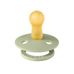 BIBS - Suzeta Colour Latex, tetina rotunda, 6+ luni, ambalaj premium-Sage