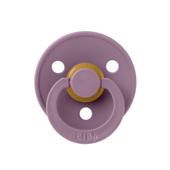 BIBS - Suzeta Colour Latex, tetina simetrica, 6 luni +-Mauve