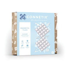 Set de construcție magnetic, 2 piese, Clear Plăci de bază, CONNETIX