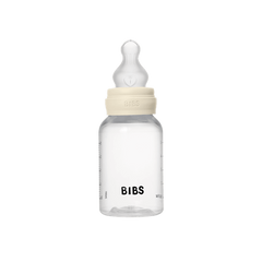 BIBS - Set complet biberon anticolici PP fara BPA, 150 ml, Silicon, Ivory