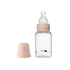 BIBS - Set complet biberon anticolici PP fara BPA, 150 ml, Silicon, Blush