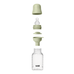 BIBS - Set complet biberon anticolici PP fara BPA, 150 ml, Silicon, Sage