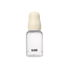 BIBS - Set complet biberon anticolici PP fara BPA, 150 ml, Latex, Ivory