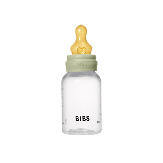 Biberon anticolici, 150ml, tetină latex flux lent, Sage, BIBS