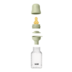 BIBS - Set complet biberon anticolici PP fara BPA, 150 ml, Latex, Sage