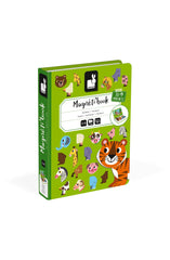 Joc educativ magnetic, Magneti'book Animale, Janod