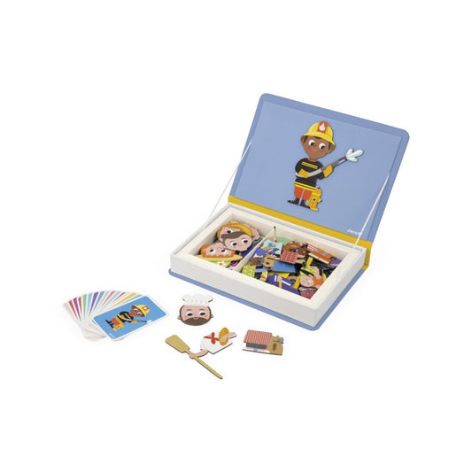 Joc educativ magnetic, Magneti'book, Învață Meserii, Janod