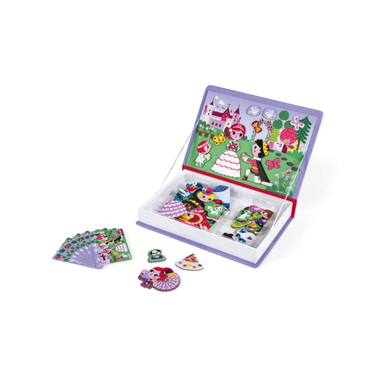 Joc educativ magnetic, Magneti'book, Prințese, Janod