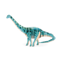 Puzzle copii, 3D, 42 piese, Dinozaur Diplodocus, Janod