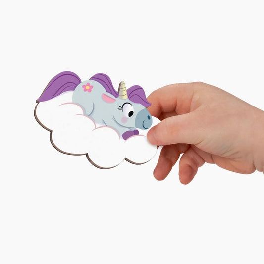 Joc educativ magnetic, Magneti'stories, Unicorni, Janod