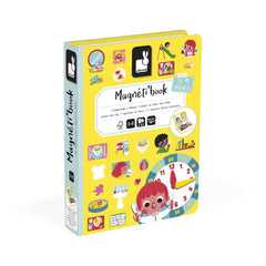 Joc educativ magnetic, Magneti'book, Învață ora, Janod