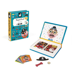 Joc educativ magnetic, Magneti'book, Fețe comice, Janod