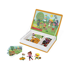Joc educativ magnetic, Magneti'book, Anotimpuri, Janod