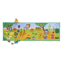 Joc educativ magnetic, Magneti'stories, Grădina cu Legume, Janod