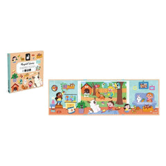 Joc educativ magnetic, Magneti'stories, Animale de Companie, Janod