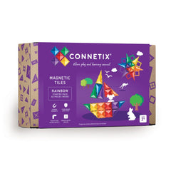 Set de construcție magnetic, 60 piese, Rainbow Starter, Connetix