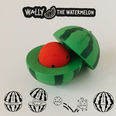 Jucărie de stivuit, cauciuc natural, pepene Wally, Oli&Carol