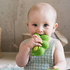 Jucărie dentiție, cauciuc natural, Edamame Keiko, Oli&Carol