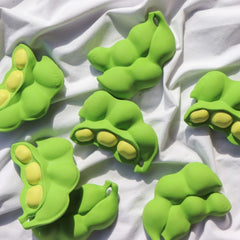 Jucărie dentiție, cauciuc natural, Edamame Keiko, Oli&Carol