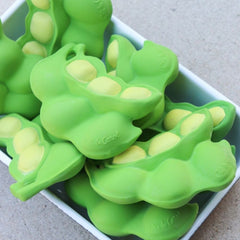 Jucărie dentiție, cauciuc natural, Edamame Keiko, Oli&Carol